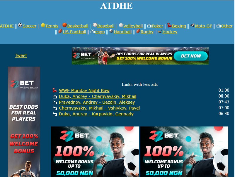 ATDHE Streams
