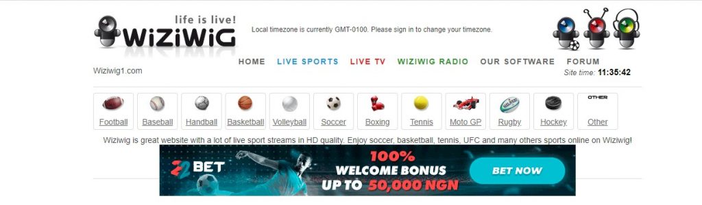 WiziWig - sportsurge alternatives