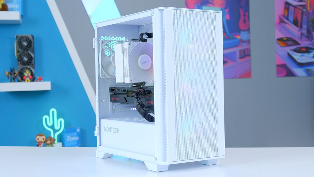 Budget All-White Gaming PC
