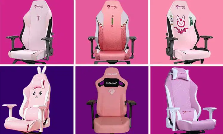 Pink Gaming Chair